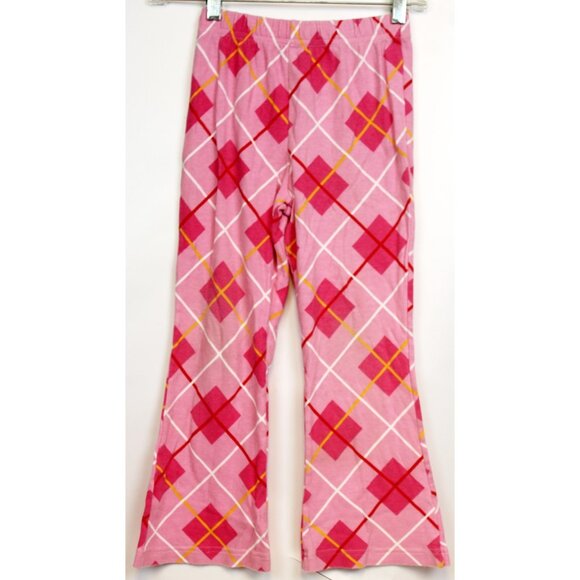 Kelly's Kids 3pc girls Outfit Set Pink Argyle Jacket Skirt Pants sz M 7/8 Play - Picture 4 of 11